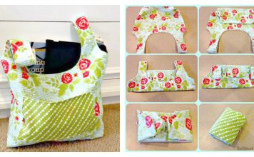 Fold and Go Market Bag Free Sewing Pattern