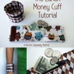 The Lunch Money Cuff Wrist Wallet Free Sewing Pattern