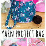 Yarn Project Bag Free Sewing Pattern