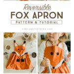 Fox Apron Free Sewing Pattern