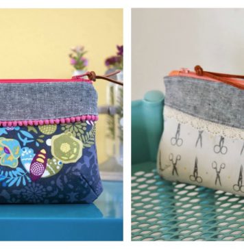 The Curvy Clutch Free Sewing Pattern