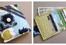 Bi-fold Wallet Free Sewing Pattern