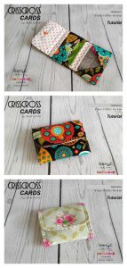 Crisscross Cards Wallet Free Sewing Pattern