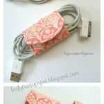 Easy Fabric Scraps Cord Keeper Free Sewing Pattern