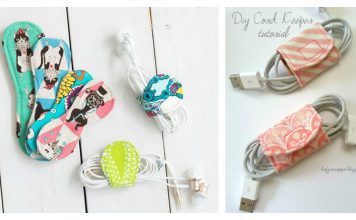 Fabric Cord Keeper Free Sewing Pattern