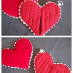 Heart Shaped Hot Pad Free Sewing Pattern