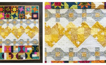 Love of Mini Quilt Free Sewing Pattern