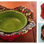 Microwave Bowl Potholder Free Sewing Pattern