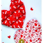 Valentine’s DIY Gift Easy Heart Shaped Heating Pad Free Sewing Pattern