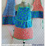 Apron in 3 Sizes Free Sewing Pattern