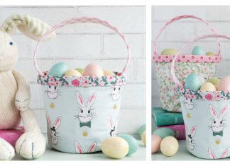 Easter Basket Free Sewing Pattern