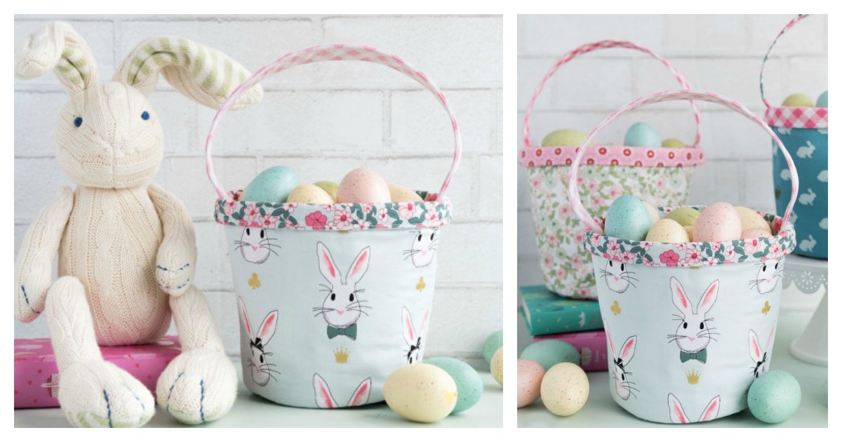 Easter Basket Free Sewing Pattern