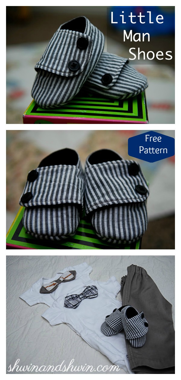 Little Baby Shoes Free Sewing Pattern 