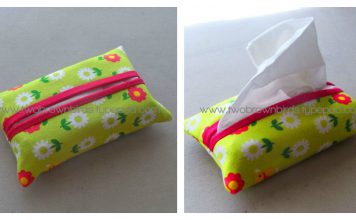 Tissue Pouch Free Sewing Pattern