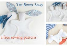 Bunny Lovey Free Sewing Pattern