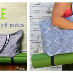 Simple Yoga Tote Free Sewing Pattern