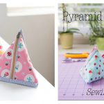 Triangle Zipper Pouch Free Sewing Pattern