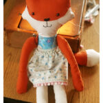 Cookie The Fox Doll Free Sewing Pattern