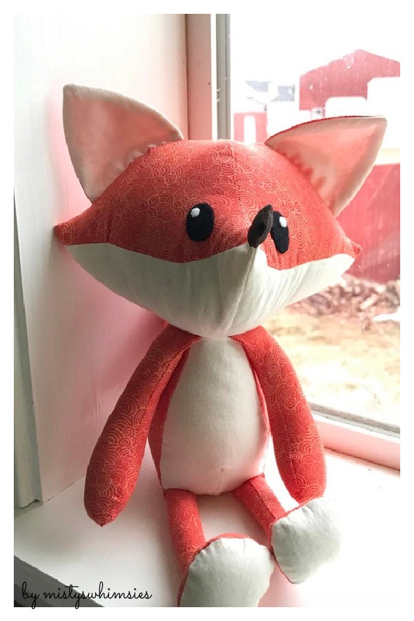 Fox Toy Free Sewing Pattern