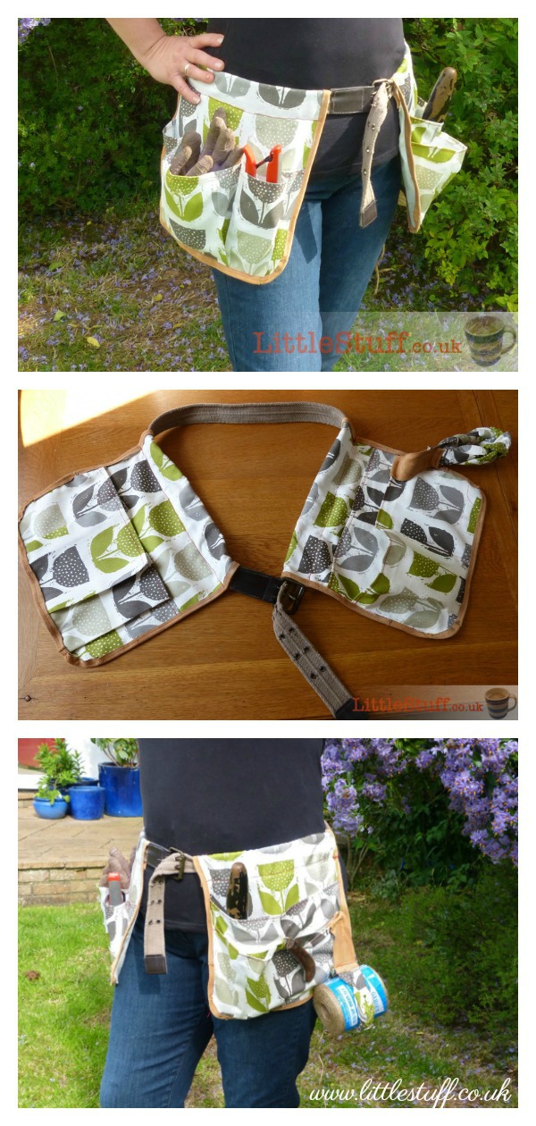 Garden Tool Belt Free Sewing Pattern