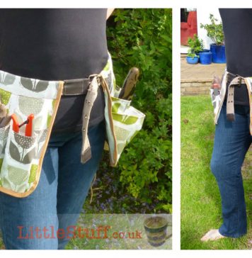 Garden Tool Belt Free Sewing Pattern