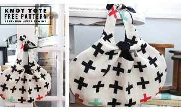 Knot Tote Free Sewing Pattern