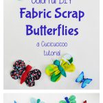 Scrap Fabric Butterfly Free Sewing Pattern