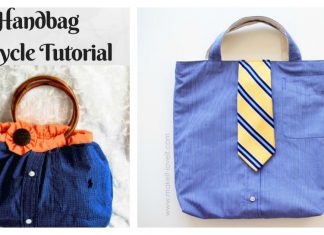 Upcycle a Shirt into A Bag Free Sewing Pattern