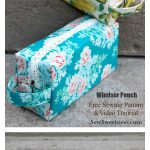 Windsor Pouch Free Sewing Pattern and Video Tutorial
