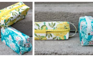 Windsor Pouch Free Sewing Pattern and Video Tutorial