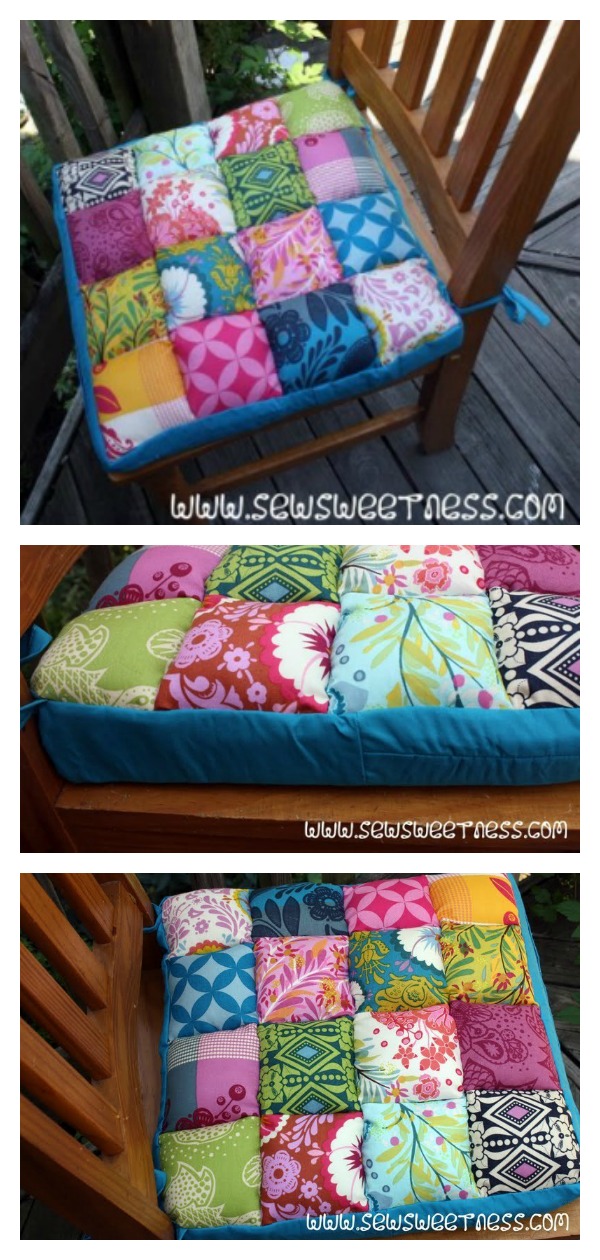 Chair Cushions Free Sewing Pattern