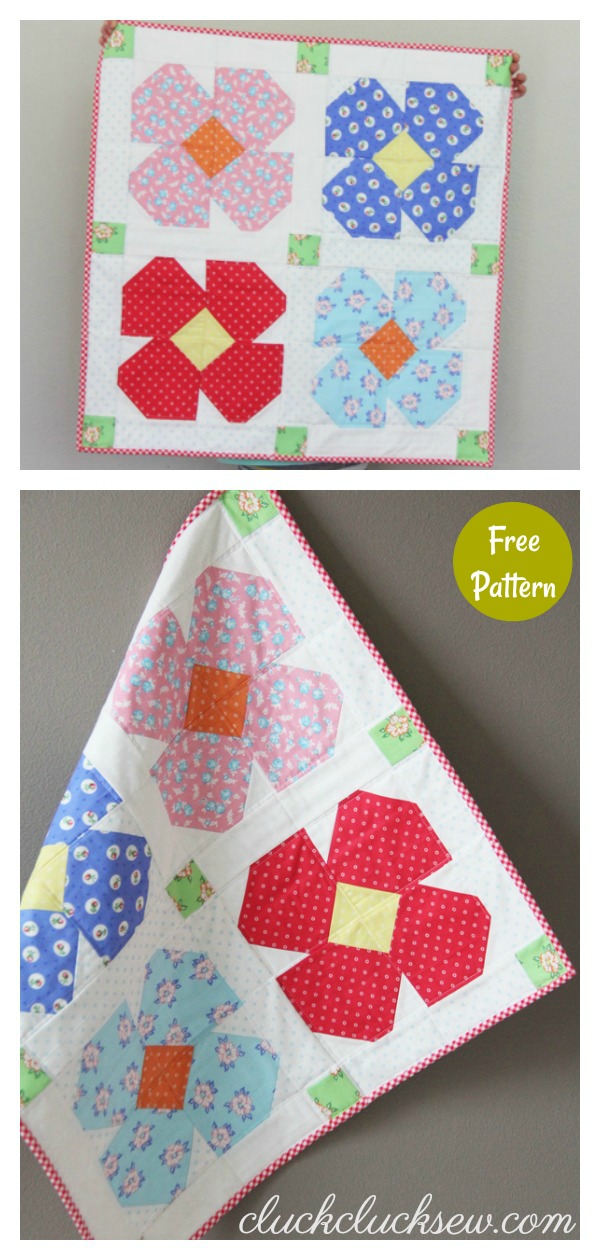 Floret Table Topper Free Sewing Pattern