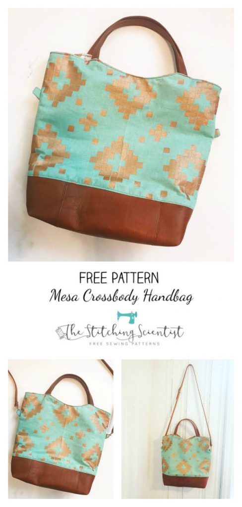Mesa Crossbody Handbag Free Sewing Pattern