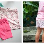 Summer Shortie Leggings Free Sewing Pattern
