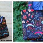 The Peeking Pocket Tote Bag Free Sewing Pattern
