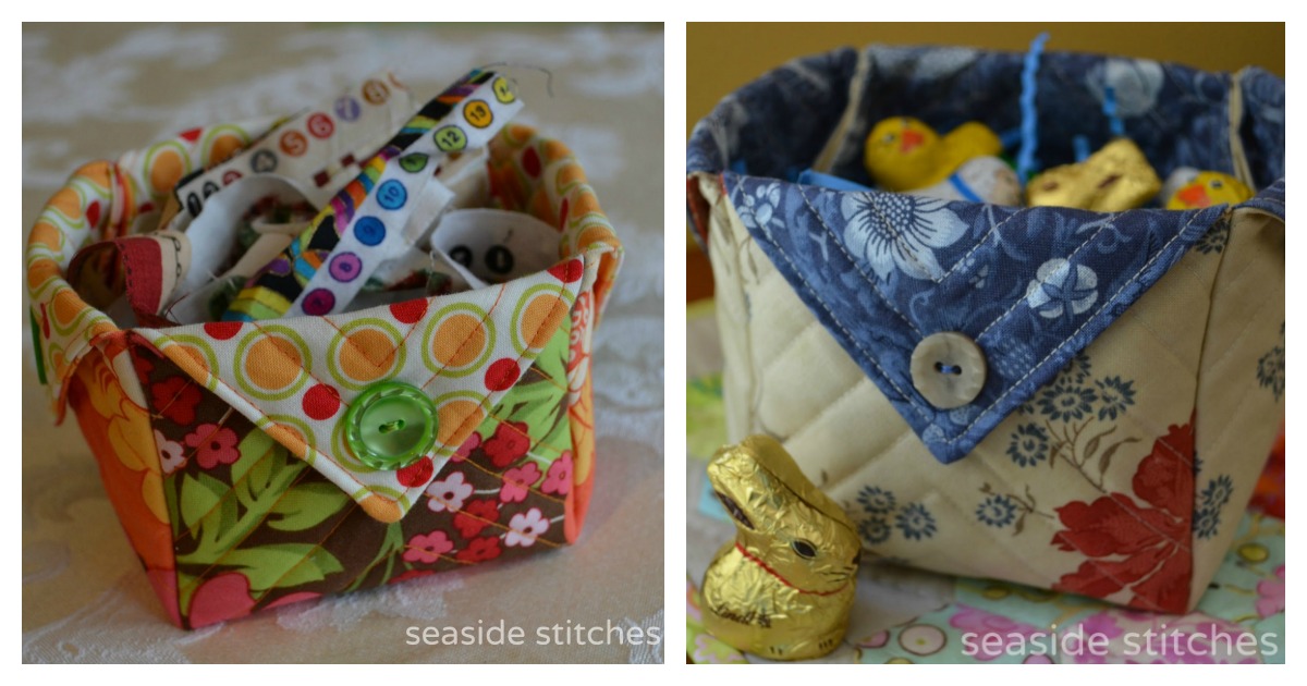 Fabric Box Free Sewing Pattern