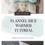 Flannel Rice Frog Free Sewing Pattern and Template