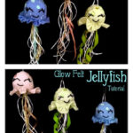 Glow Felt Jellyfish Free Sewing Pattern