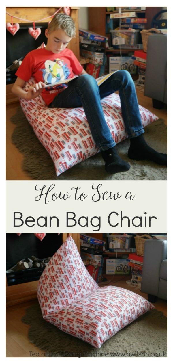 Kids Bean Bag Chair Free Sewing Pattern