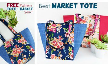 Market Bag Pattern Free Sewing Pattern