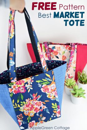 Market Bag Free Sewing Pattern