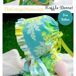 Ruffle Bonnet Free Sewing Pattern