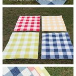 The 3-Hour Baby Gingham Quilt Free Sewing Pattern and Video Tutorial