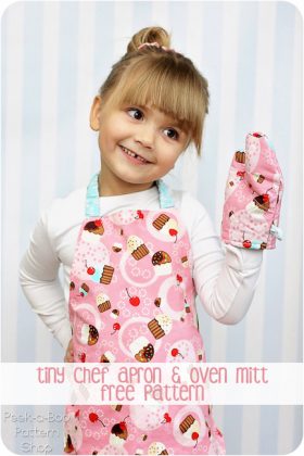 Child’s Apron Free Sewing Pattern