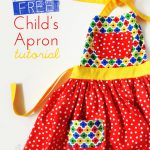 Child’s Apron Free Sewing Pattern