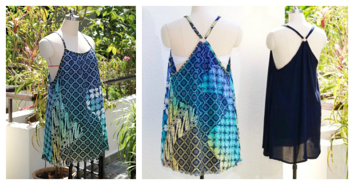 Easy Swimsuit Coverup Free Sewing Pattern for Beginner