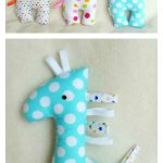 Giraffe Soft Toy Sewing Pattern