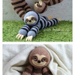 Sock Sloth Free Sewing Pattern