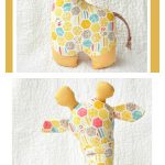 Stuffed Animal Giraffe Toy Sewing Pattern
