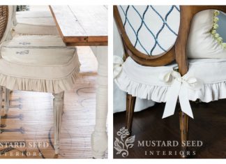 Dining Chair Slipcovers Free Sewing Pattern